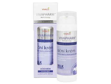 VivaPharm Oční krém s kozím mlékem 50 ml