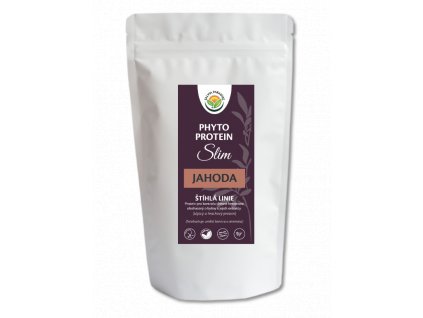 Phyto protein slim jahoda bily sacek custom