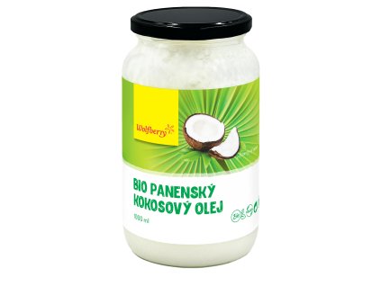 kokosovy olej bio 1000ml wolfberry