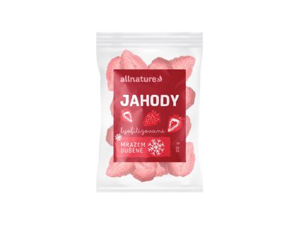 Allnature Jahoda sušená mrazem 20 g