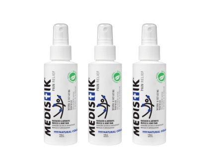 Medistik NATURAL COLD Spray na svaly a klouby 3x 118 ml