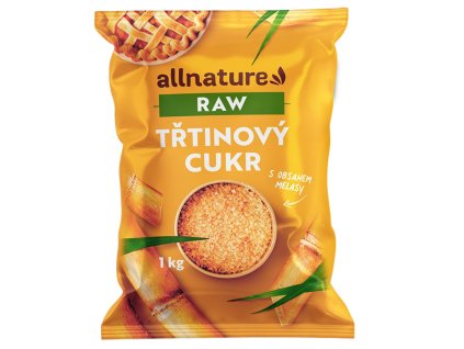allnature cukr trtinovy nerafinovany raw 1000 g