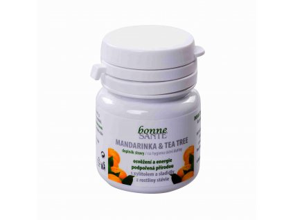 Aromedica Bonne Santé Mandarinka & Tea-tree Aromaterapeutické pastilky 80 ks