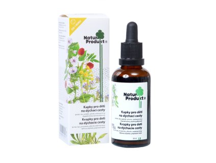 Kapky pro děti na dýchací cesty Naturprodukt
