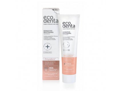 Ecodenta Zubní pasta pro citlivé zuby s bělicím účinkem (Sensitive Whitening Toothpaste) 100 ml