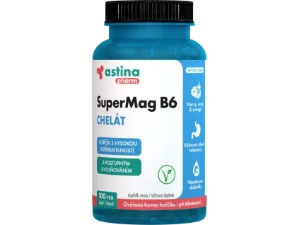 Astina SuperMag B6 chelát 100 kapslí
