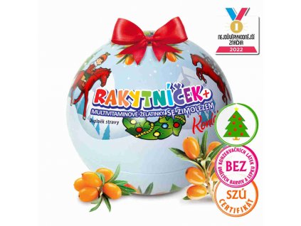 Rakytníček+ multivitaminové želatinky se zimolezem Koníci 50 ks