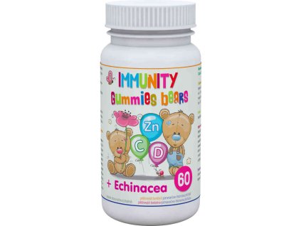 Clinical Immunity Gummies bears + Echinacea 60 pektinových bonbónů