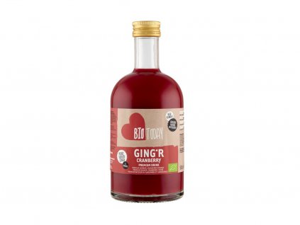 Bio Today Ging’r prémiový zázvorový nápoj s brusinkami 500 ml