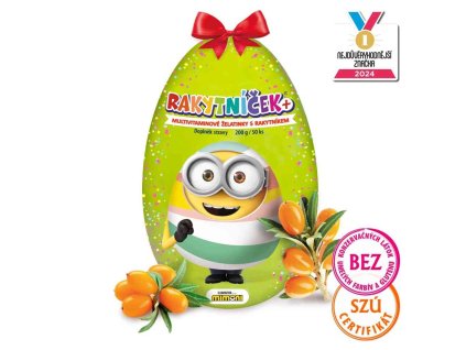 Terezia Rakytníček+ želatinky zelené vejce Mimoni 50 ks