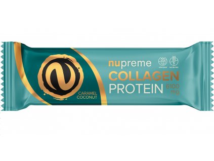 Proteinová tyčinka s kolagenem kokos karamel 50g NUPREMED