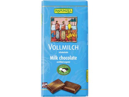 Bio mléčná čokoláda 38% 100 g