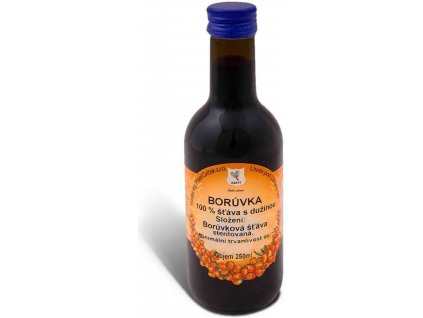 Cvrček Borůvka 100% šťáva s dužninou 250 ml