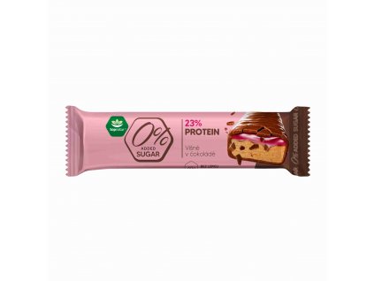 0% SUGAR protein tyčinka - Višně v čokoládě 40 g