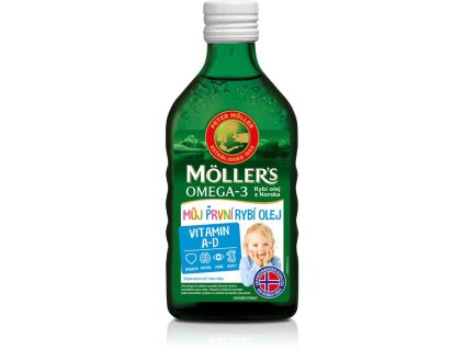 63857 1 mollers omega 3 muj prvni rybi olej 250 ml