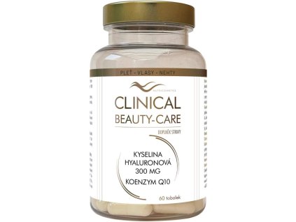 Clinical Beauty-Care Kyselina Hyaluronová 300 mg + Q10 60 tob.