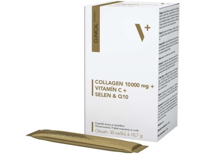 Clinical Collagen 10000 mg + vitamin C + selen + Q10 30 sáčků
