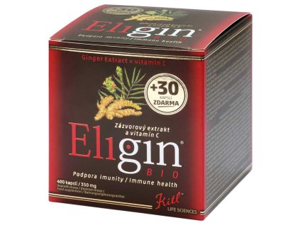 Kitl BIO Eligin rodinné balení  400 + 30 kapslí ZDARMA