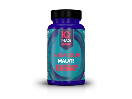 IQ Mag ENERGY organický hořčík malát + vitamín B6 pro energi