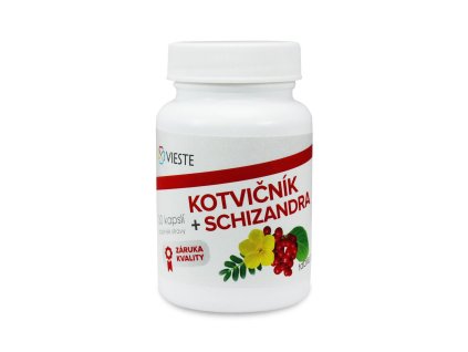 Vieste Kotvičník + Schizandra 30 kapslí