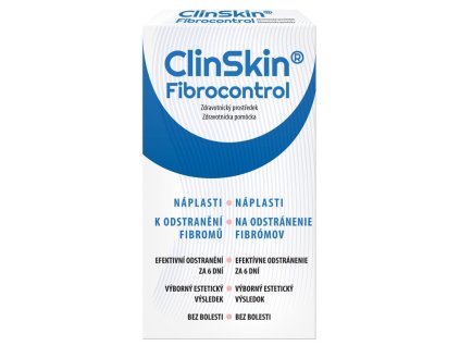 ClinSkin Fibrocontrol náplasti k odstranění fibromů 3 ks