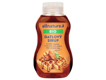 allnature datlovy sirup bio 250 ml