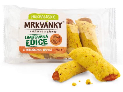 Hukvaldské mrkvánky s meruňkovou náplní 150 g