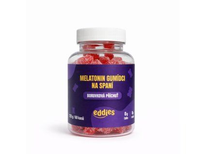Eddies Melatonin Sleep Gummies 60 ks