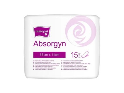 Absorgyn porodnické vložky 35x11cm 15 ks