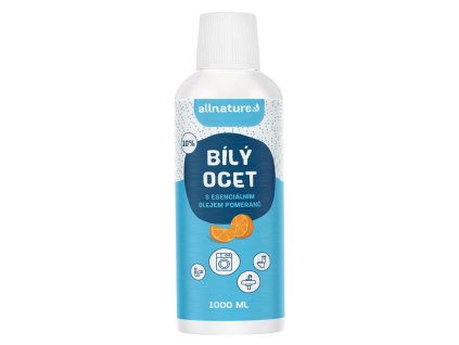 allnature bily ocet 10 s vuni pomerance 1000 ml
