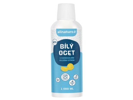 allnature bily ocet 10 s vuni citronu 1000 ml