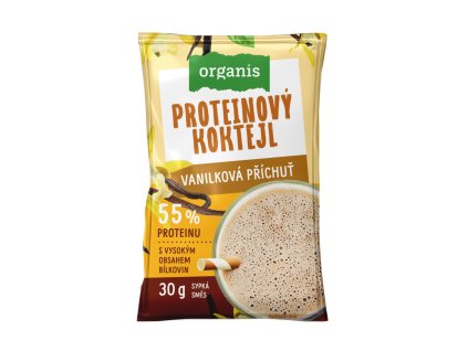 organis proteinovy koktejl vanilka 30 g