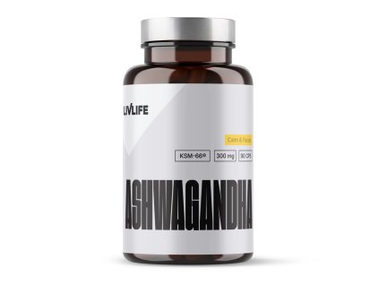 livlife ashwagandha ksm 66 300 mg 90 cps