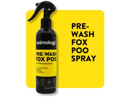 Animology Fox Poo Pre Wash sprej pro psy proti silnemu zapachu 2204202512300812835