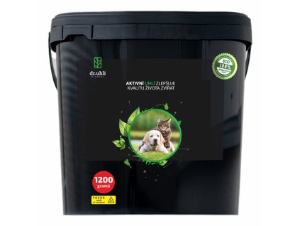 DR UHLI Biochar Aktivni uhli pro zvirata Prasek 1200g 1804202408275126169
