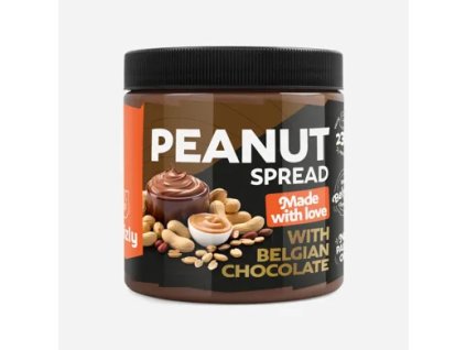 arasidovy krem s belgickou cokoladou 500 g img grizly~~orechova masla a kremy~~orechova masla 500g~~peanut spread belgian chocolate fd 99