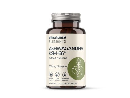 allnature elements ashwagandha ksm 66 90 cps