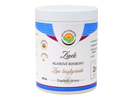 Zinek agar bonbony new custom