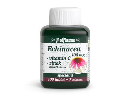 Medpharma Echinacea 100 mg + vitamin C + zinek 107 tablet
