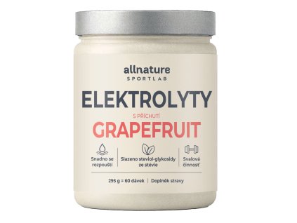 allnature sportlab elektrolyty grapefruit 295 g