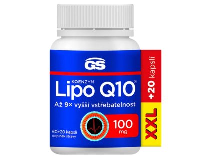 gs koenzym lipo q10 100 mg xxl 60 20 kapsli