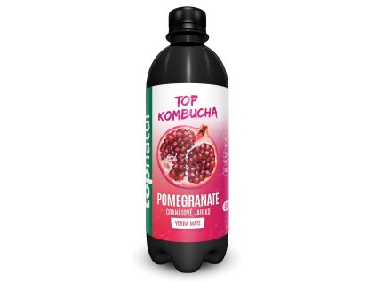 TOP BIO Kombucha Granátové jablko 500 ml