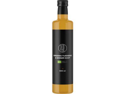 33735 brainmax pure turmeric ginger shot bio objem 500 ml