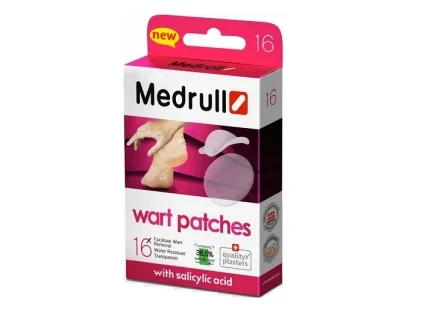 Medrull náplasti na bradavice 16ks