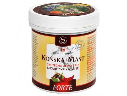 SwissMedicus Koňská mast FORTE hřejivá 250 ml