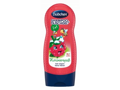 Bübchen Kids Šampon a sprchový gel - malina 230 ml