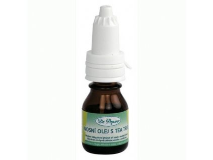 DR. POPOV Nosní olej s Tea tree oil 10ml