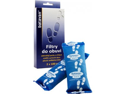 Batavan 3in1 filtr do obuvi 2x100g