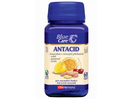VitaHarmony Antacid příchuť ovoce 60 žvýkacích tbl.