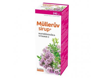 Dr. Muller Müllerův sirup s mateřídouškou a vitaminem C 320 g